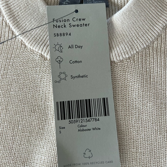 Sweaty Betty Fusion Crewneck Sweater NWT size Small - Picture 7 of 7